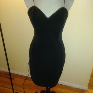 Black evening dress